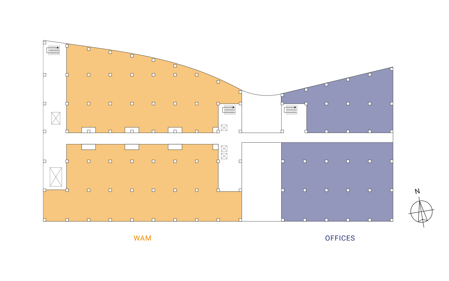 1st – 4th FLOOR | SAMPLE FLOORPLAN