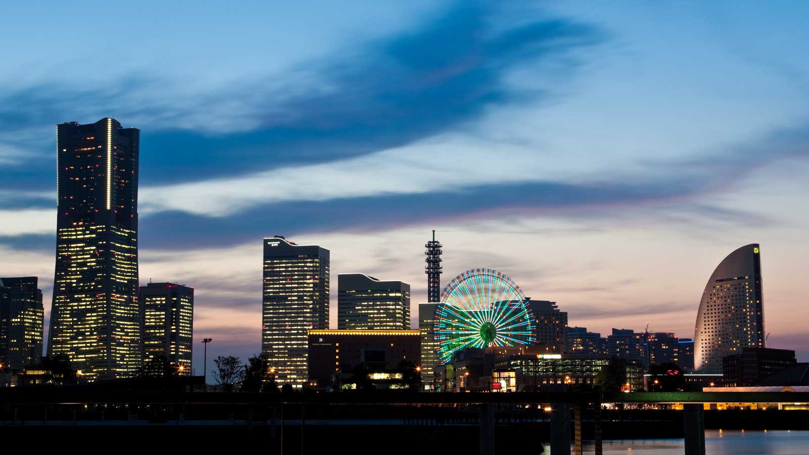 Yokohama by night